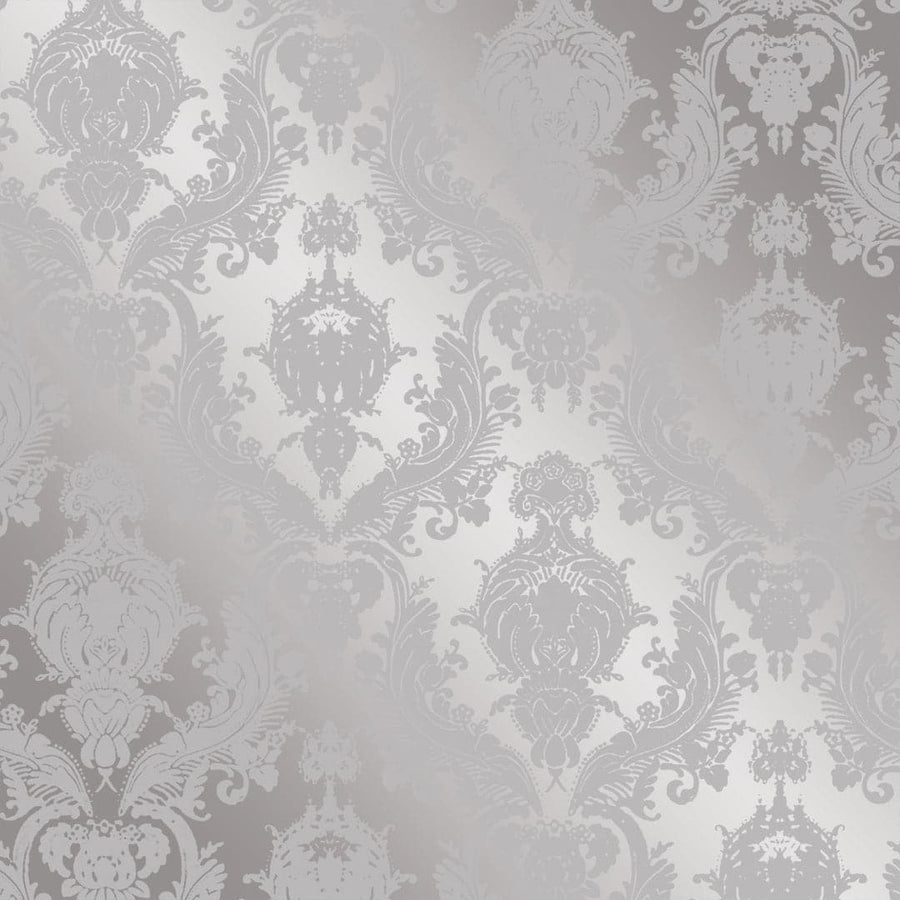 Damsel Peel And Stick Wallpaper-Tempaper & Co.-Tempaper-DA5256-Wall PaperPlatinum-1-France and Son