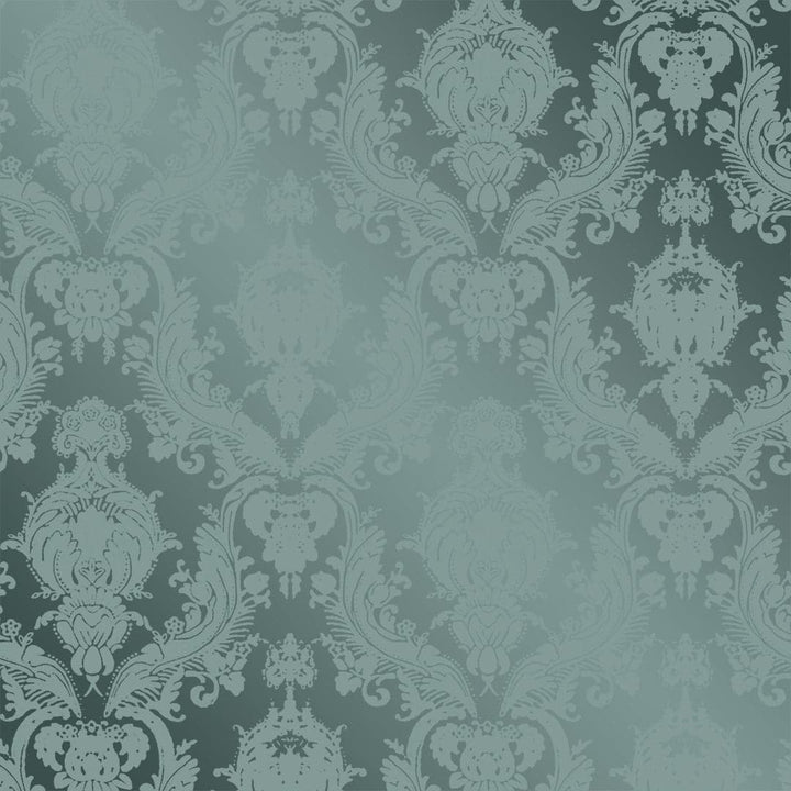 Damsel Peel And Stick Wallpaper-Tempaper & Co.-Tempaper-DA5257-Wall PaperVictorian Teal-4-France and Son