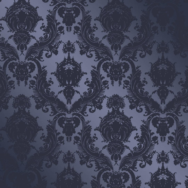 Damsel Peel And Stick Wallpaper-Tempaper & Co.-Tempaper-DA5258-Wall PaperSapphire-7-France and Son