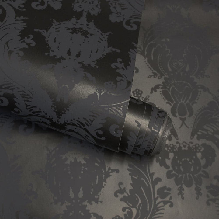 Damsel Peel And Stick Wallpaper-Tempaper & Co.-Tempaper-DA5256-Wall PaperPlatinum-15-France and Son