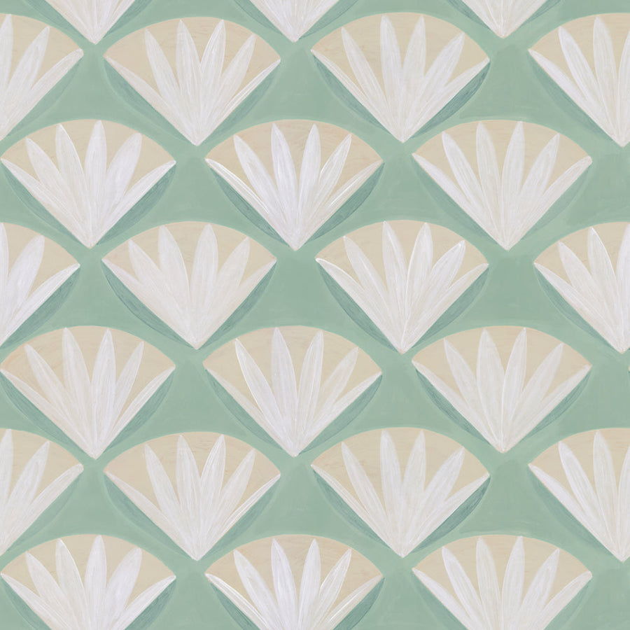 Deco Shell Peel And Stick Wallpaper-Tempaper & Co.-Tempaper-DS15238-Decor-1-France and Son