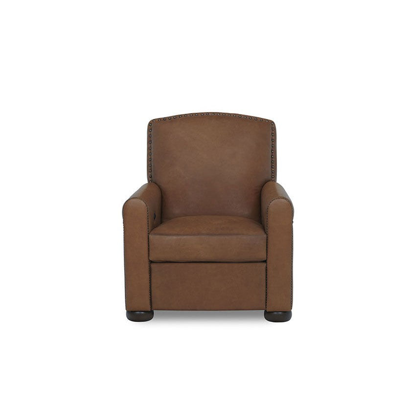 Deveron Manual Recliner-Artistic Leathers-ArtLeather-1427-15-R-Lounge Chairs-1-France and Son