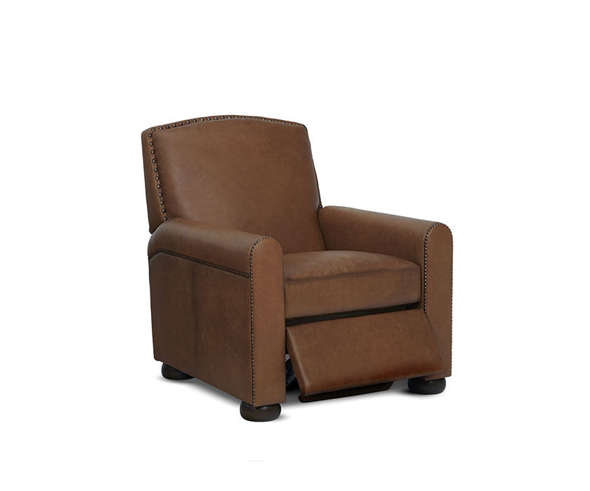 Deveron Manual Recliner-Artistic Leathers-ArtLeather-1427-15-R-Lounge Chairs-2-France and Son
