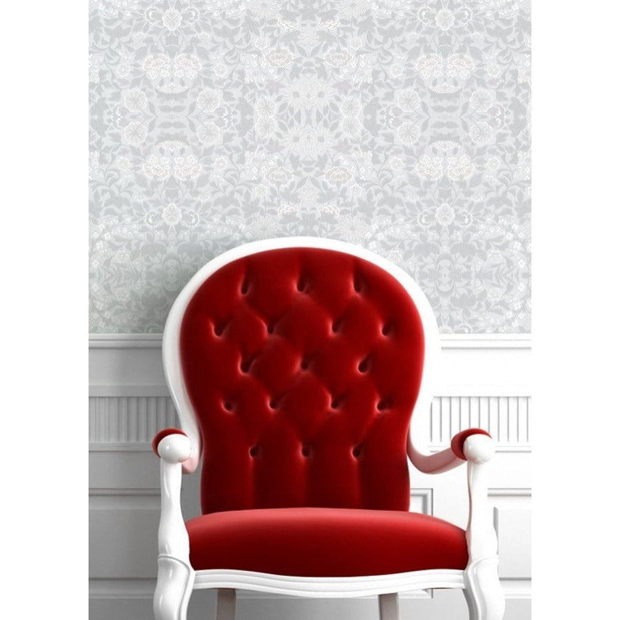 Daisy Chain Wallpaper-Mitchell Black-MITCHB-WC367-1-PM-10-Wall DecorPattern-Premium Matte Paper-2-France and Son