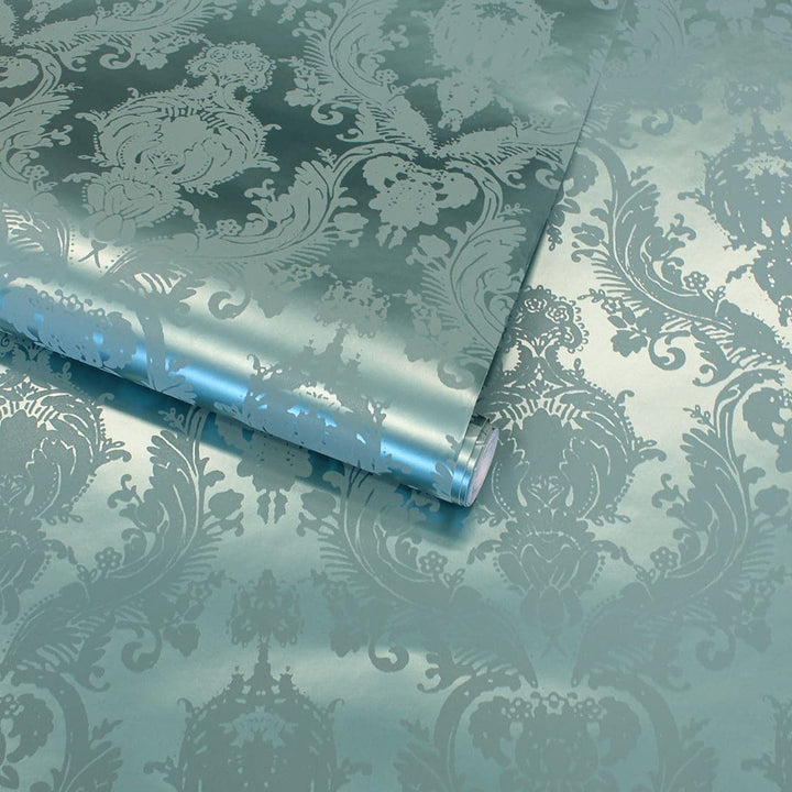 Damsel Peel And Stick Wallpaper-Tempaper & Co.-Tempaper-DA5256-Wall PaperPlatinum-6-France and Son