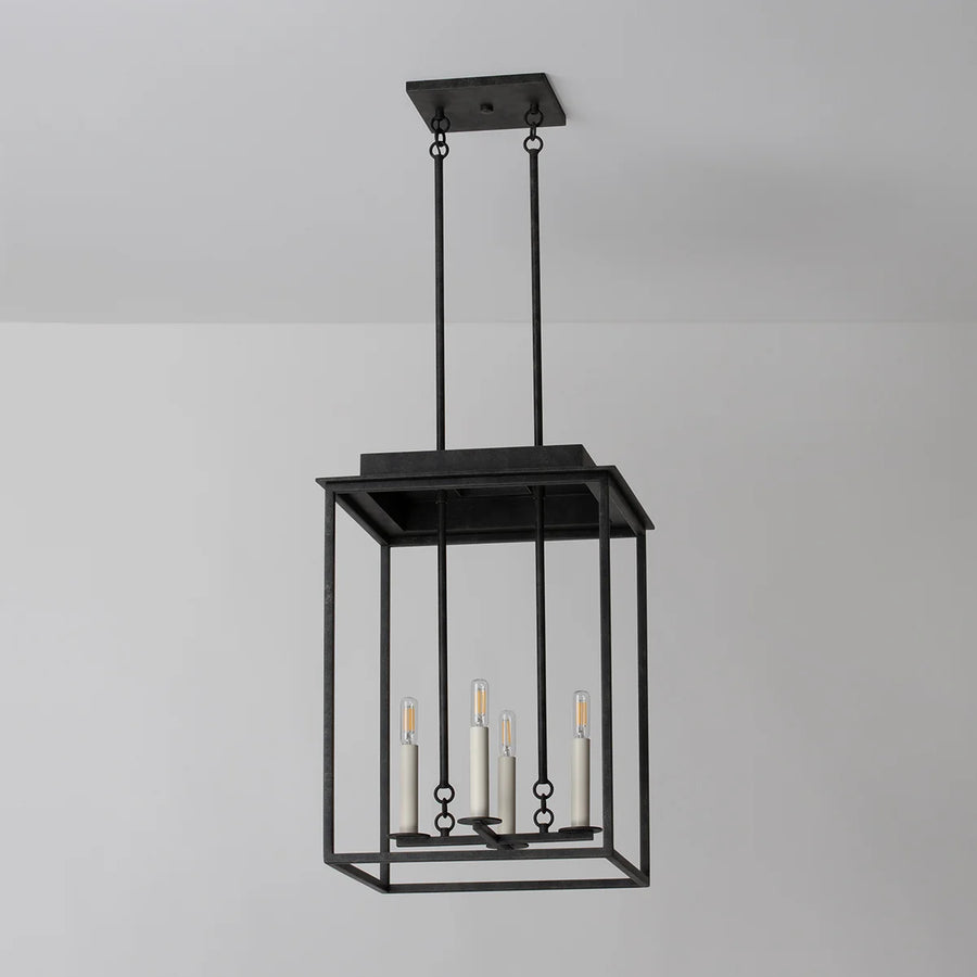 Hart Lantern-Troy Lighting-TROY-F3116-FRN-Outdoor Post Lanterns-1-France and Son