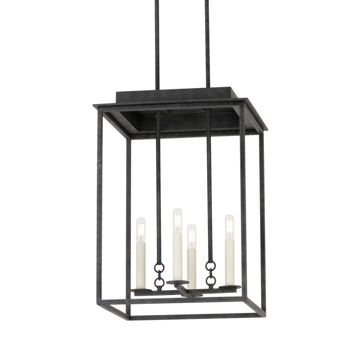 Hart Lantern-Troy Lighting-TROY-F3116-FRN-Outdoor Post Lanterns-3-France and Son