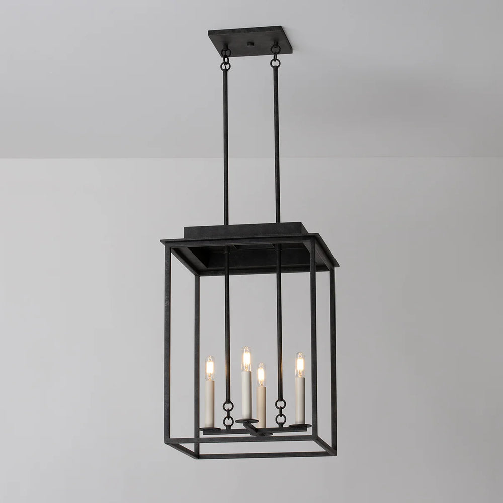 Hart Lantern-Troy Lighting-TROY-F3116-FRN-Outdoor Post Lanterns-2-France and Son