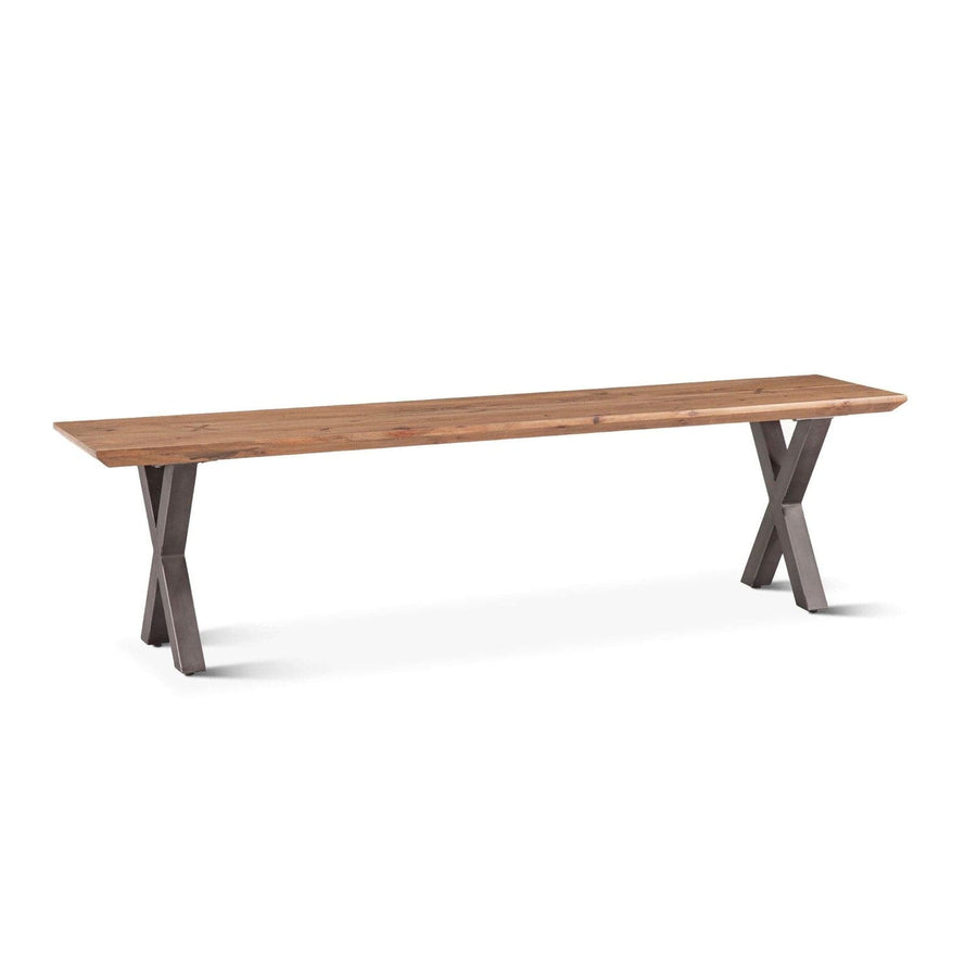 Bern 68" Bench Smoked Acacia-Home Trends & Designs-HOMETD-FBR-BN68SA-Benches-1-France and Son