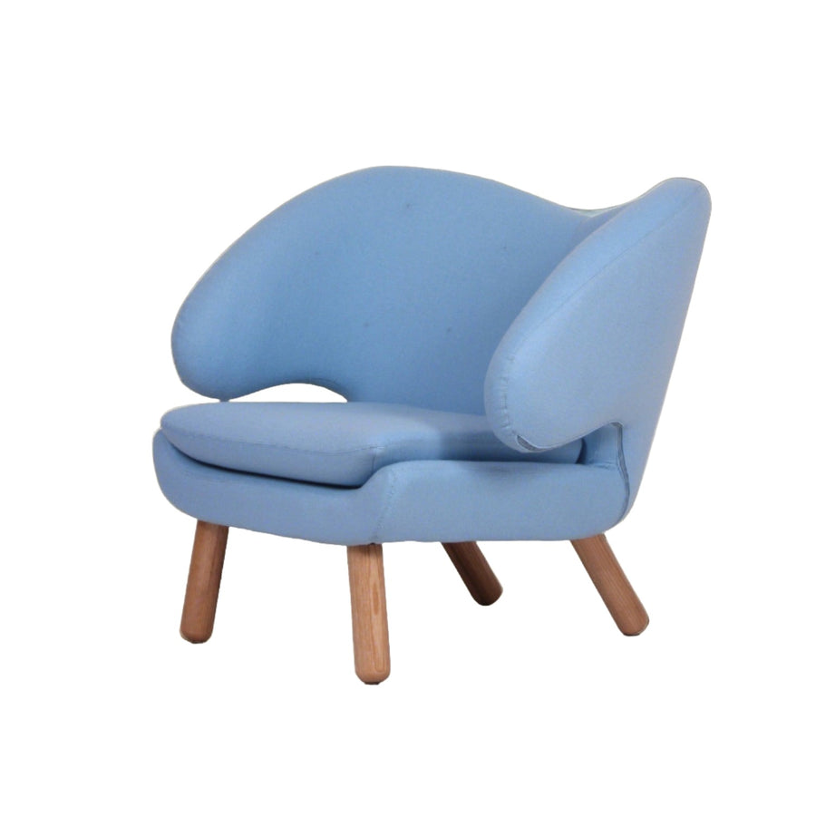 Finn Pelican Chair - Blue-France & Son-FJ2511BL-Lounge Chairs-1-France and Son