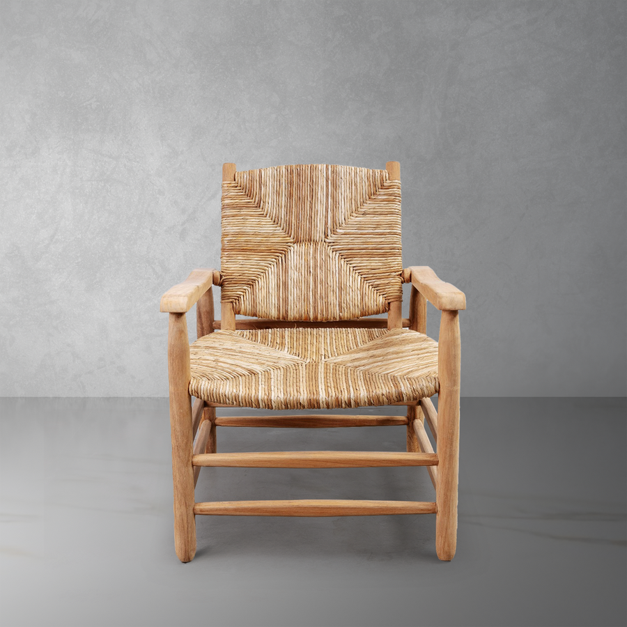 Charlotte Perriand Teak Lounge Chair-France & Son-FL1345TEAK-Lounge Chairs-1-France and Son