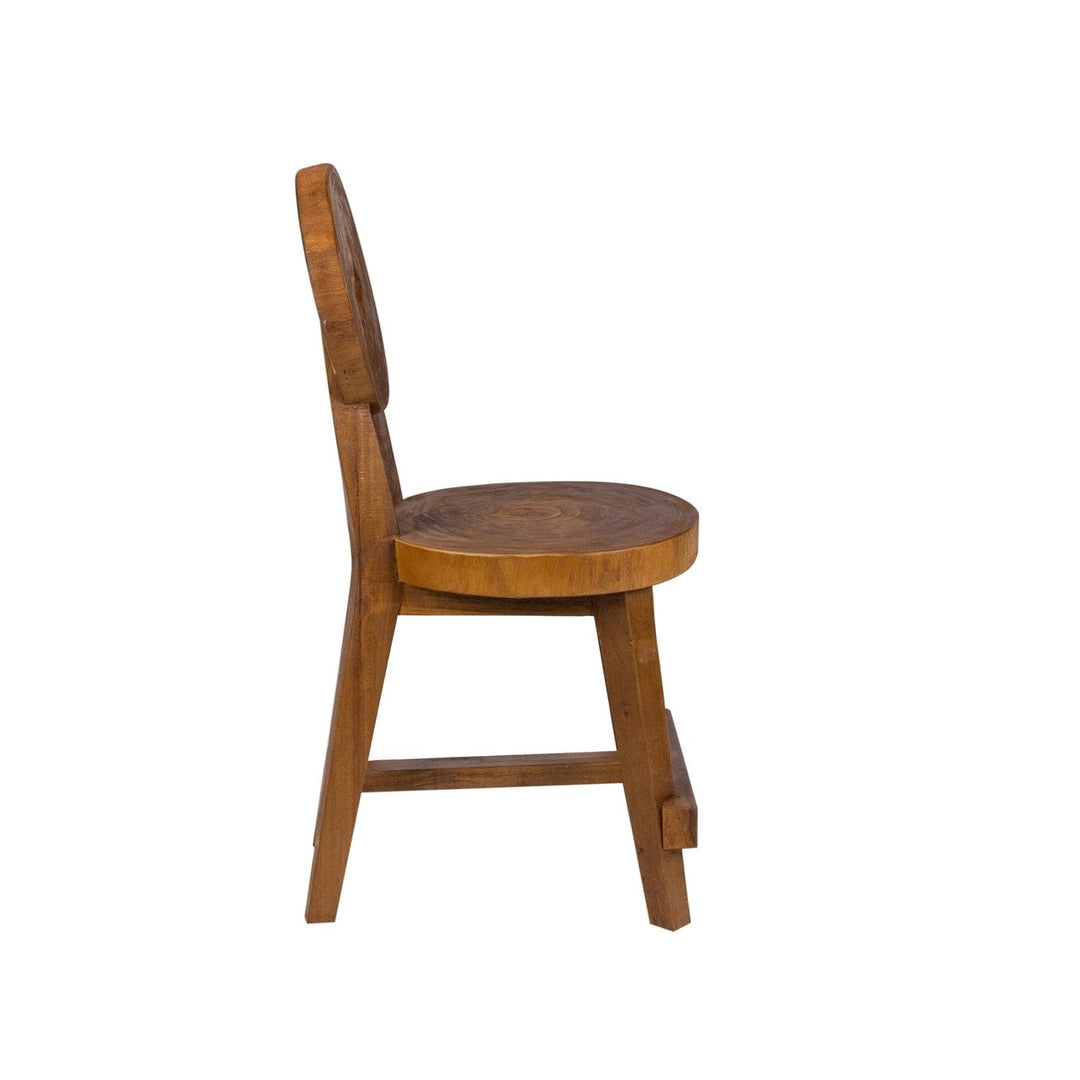 Brutalist Brauer Primitive Chair-France & Son-FL1391NTRL-Dining Chairs-4-France and Son