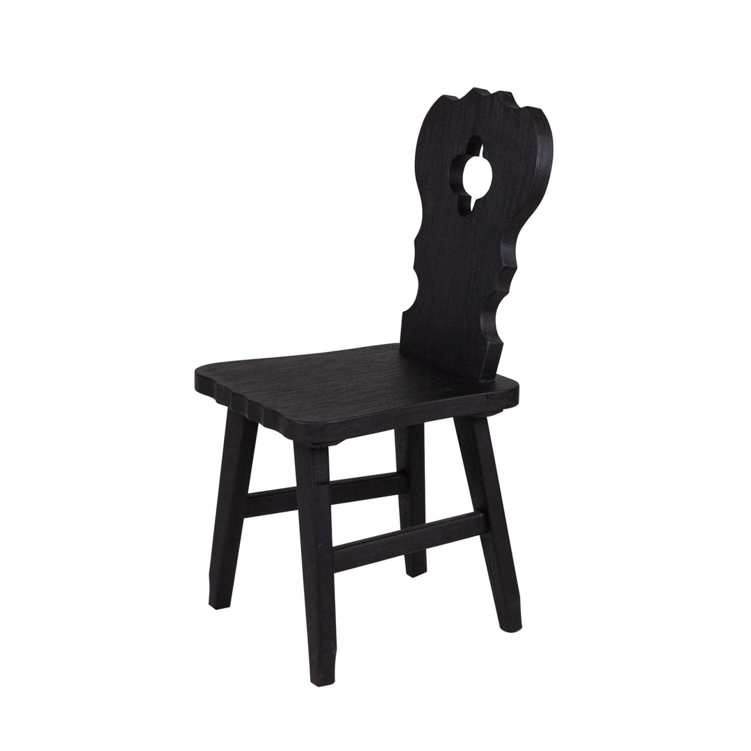 Bishop Dining Chair-France & Son-FL1394BLK-2-France and Son