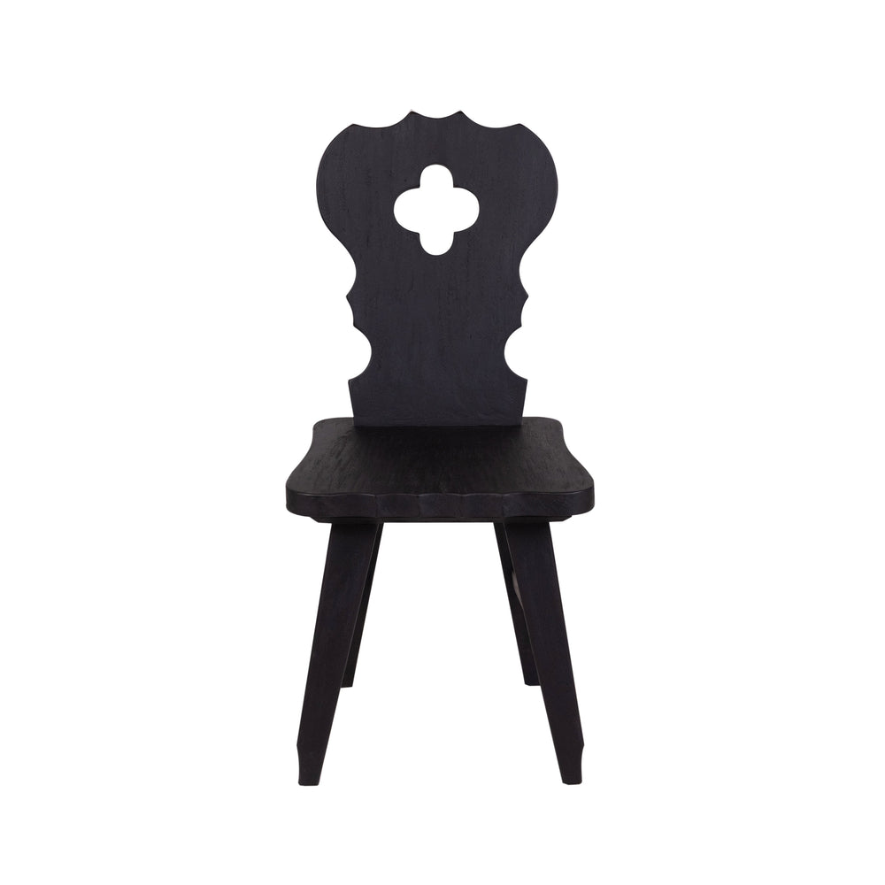 Bishop Dining Chair-France & Son-FL1394BLK-1-France and Son