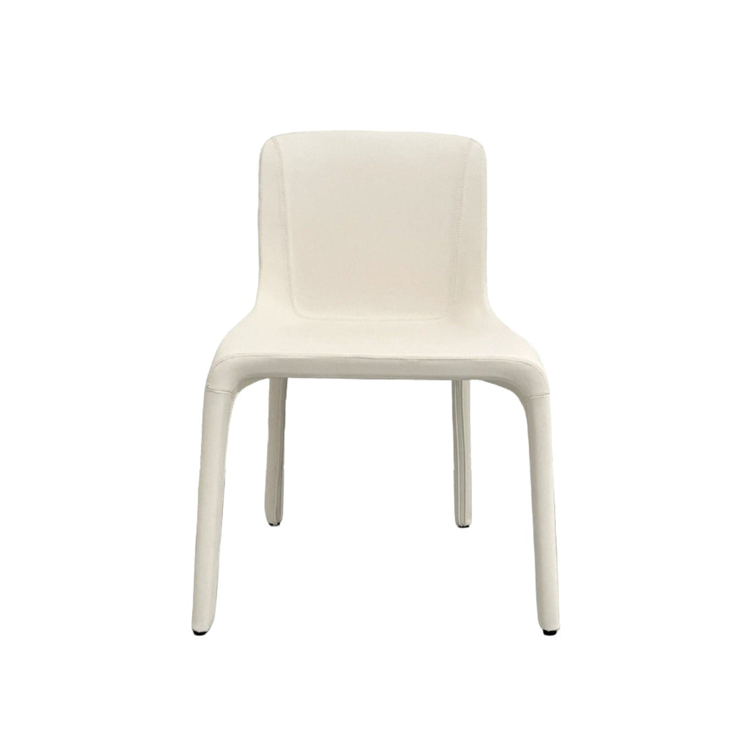 Mantra Side Chair-France & Son-FMC061WHT-Dining Side Chair-1-France and Son