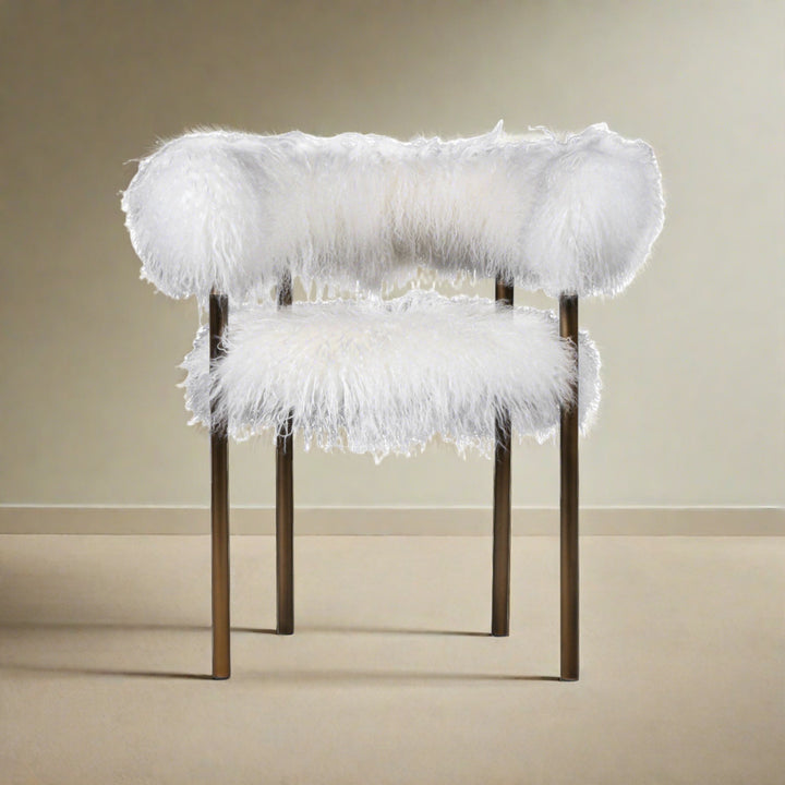 Lunde Mongolian Sheepskin Chair