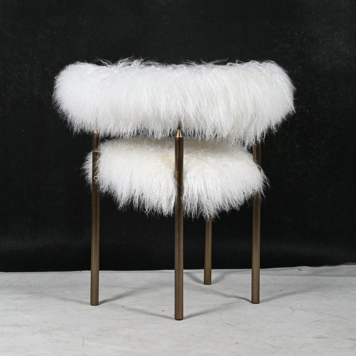 Lunde Mongolian Sheepskin Chair