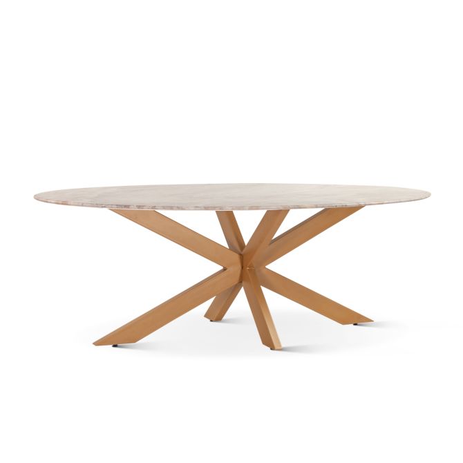 Malibu Dining Table-Home Trends & Designs-HOMETD-FMU-DT90SWAG-Dining Tables-1-France and Son