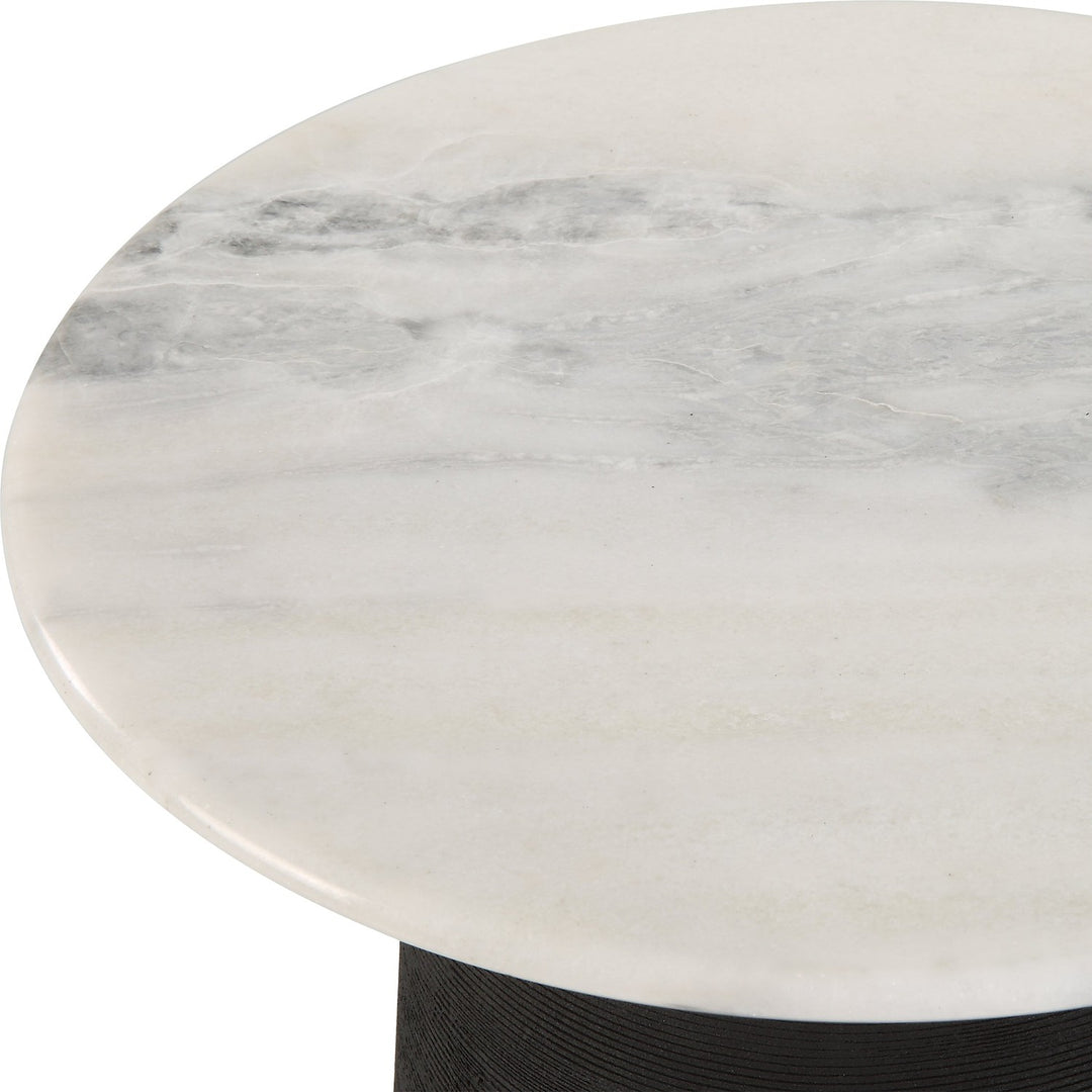 Total Eclipse Marble Accent Table-Uttermost-UTTM-22997-Side Tables-3-France and Son