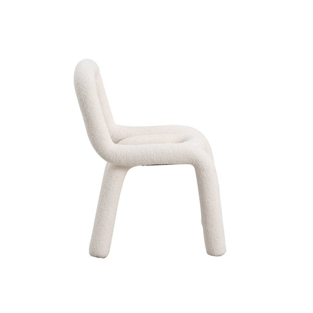 Pipeline Dining Chair-France & Son-FXC1862WHT-Dining Chairs-6-France and Son