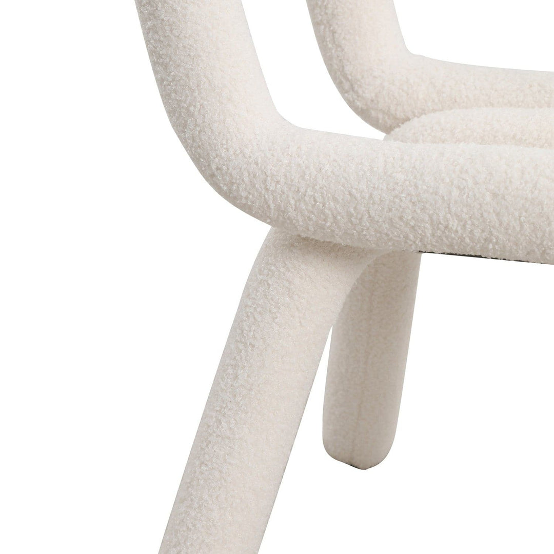 Pipeline Dining Chair-France & Son-FXC1862WHT-Dining Chairs-9-France and Son