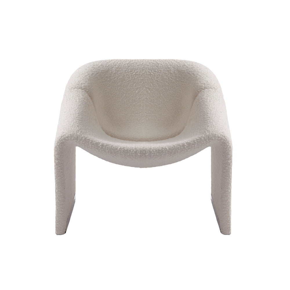 Groovy M Lounge Chair-France & Son-FYC1291OWHT-Lounge Chairs-2-France and Son