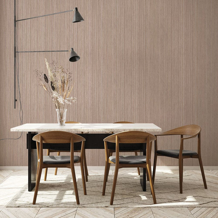 Faux Grasscloth Peel And Stick Wallpaper-Tempaper & Co.-Tempaper-GR10505-Wall PaperBronze-36-France and Son
