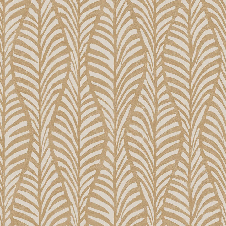Block Print Leaves Peel And Stick Wallpaper-Tempaper & Co.-Tempaper-HD15021-Wall PaperSand-4-France and Son
