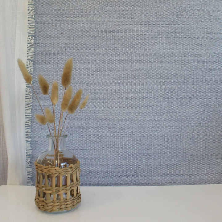 Faux Horizontal Grasscloth Peel And Stick Wallpaper-Tempaper & Co.-Tempaper-HG5225-Wall PaperEcru-28-France and Son