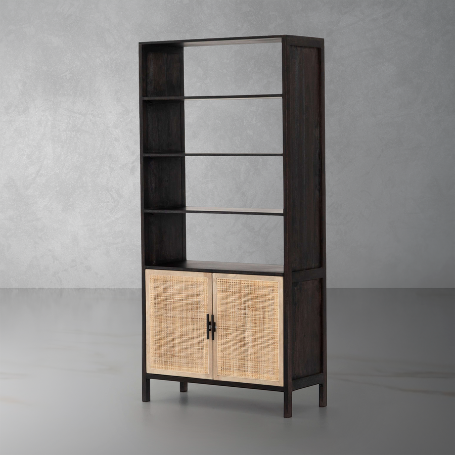 Caprice Bookshelf-Four Hands-STOCKR-FH-IPRS-025-Bookcases & Cabinets-1-France and Son