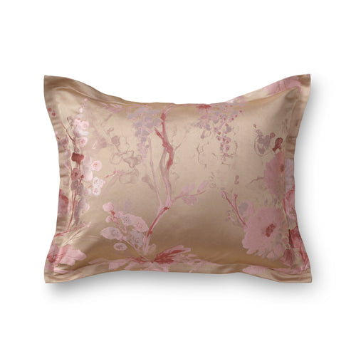 Jardin Fleur Pink/Gold Sham-Ann Gish-ANNGISH-SHJFE-PIN-GLD-Bedding-1-France and Son