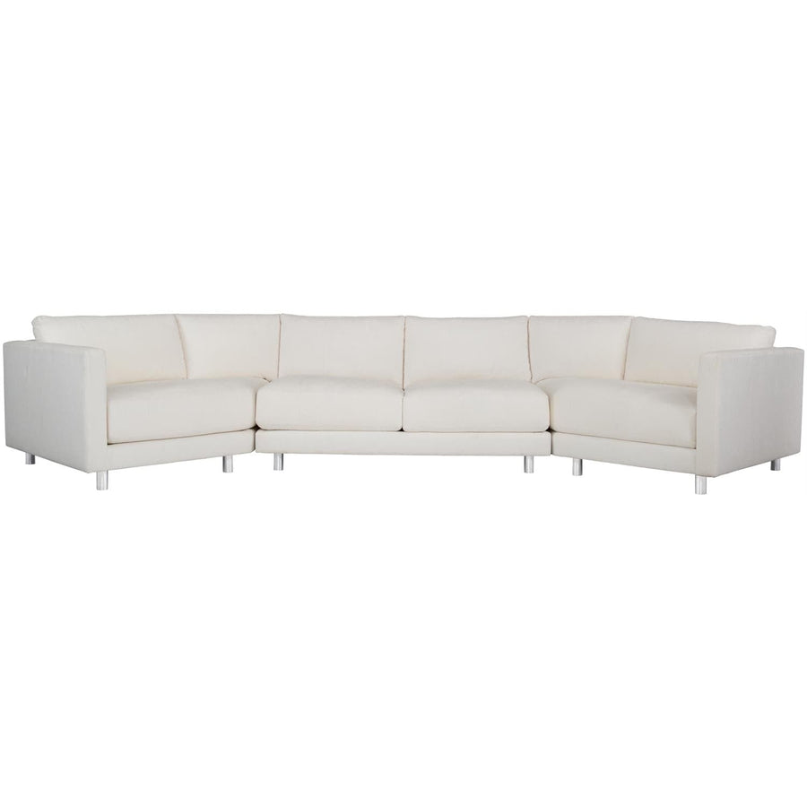 Avanni Outdoor Sectional - 169"W-Bernhardt-BHDT-K1345-SectionalsPowder Coat Finish-1-France and Son