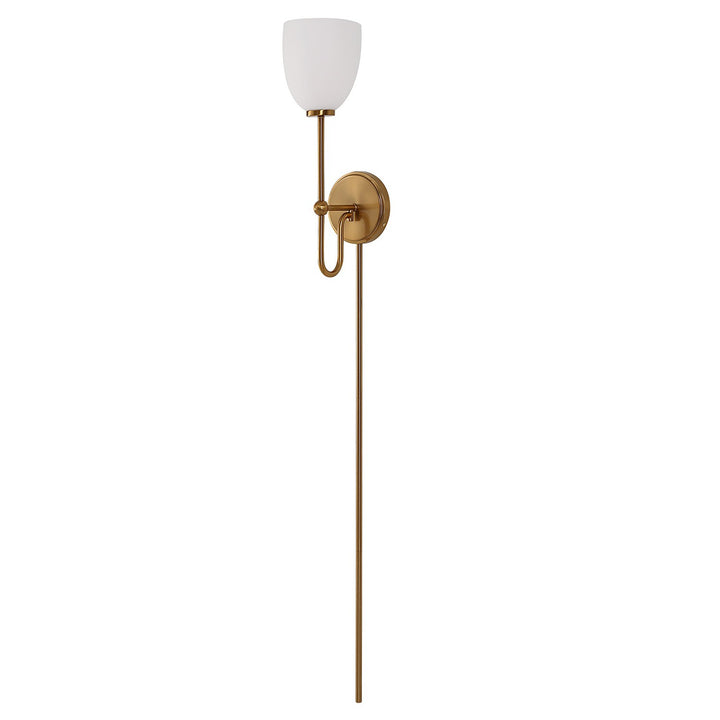 Trophy 1 Light Brass Sconce-Uttermost-UTTM-22580-Wall Lighting-7-France and Son