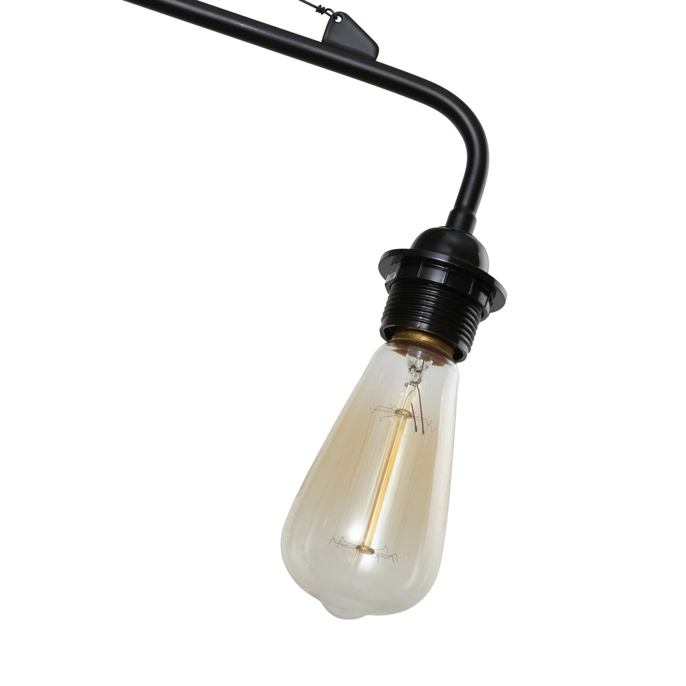 Jean Swing Arm Wall Lamp - Petite-France & Son-LN0051BLK-Wall Lighting-3-France and Son