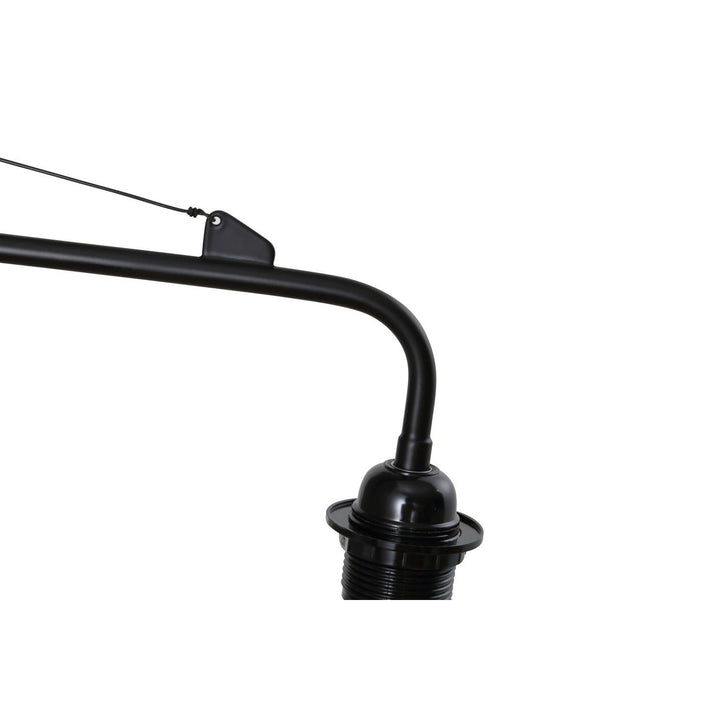 Jean Swing Arm Wall Lamp - Petite-France & Son-LN0051BLK-Wall Lighting-4-France and Son