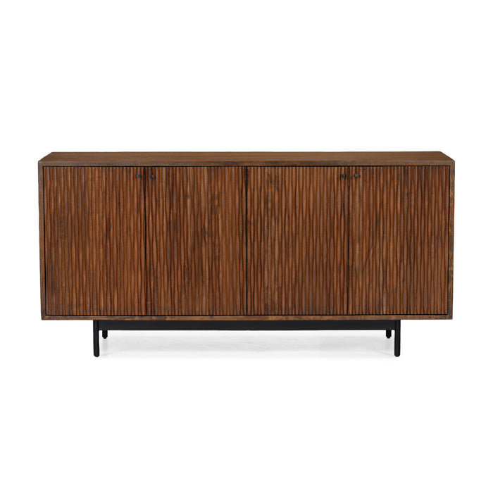 Mod Sideboard Carved-Union Home Furniture-UNION-LVR00253-Sideboards & Credenzas-2-France and Son