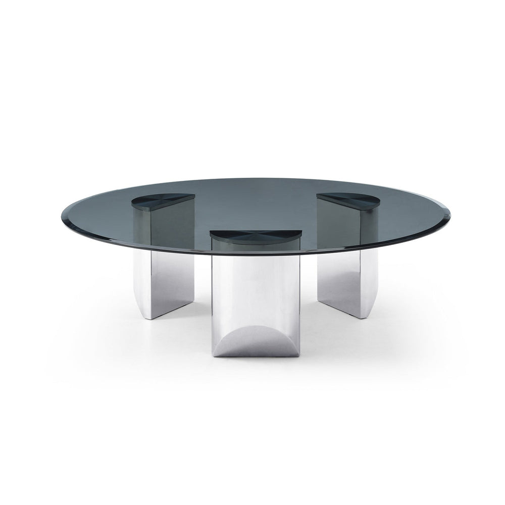 Naomi Coffee Table-Whiteline Modern Living-WHITELINE-CT1934-SLV-Coffee Tables-2-France and Son