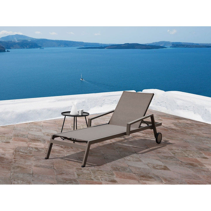 Bondi Outdoor Chaise-Whiteline Modern Living-WHITELINE-CL1534-GRY-Outdoor Lounge ChairsGrey-6-France and Son