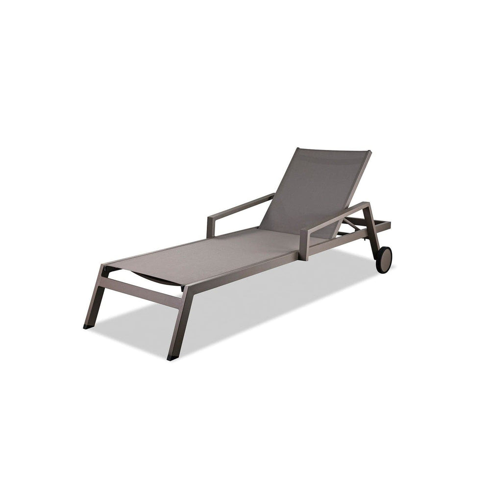 Bondi Outdoor Chaise-Whiteline Modern Living-WHITELINE-CL1534-TAU-Outdoor Lounge ChairsTaupe-2-France and Son