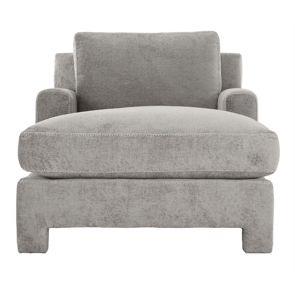 Mily Fabric Chaise Without Pillows-Bernhardt-BHDT-P1289TY-Chaise Lounges-1-France and Son