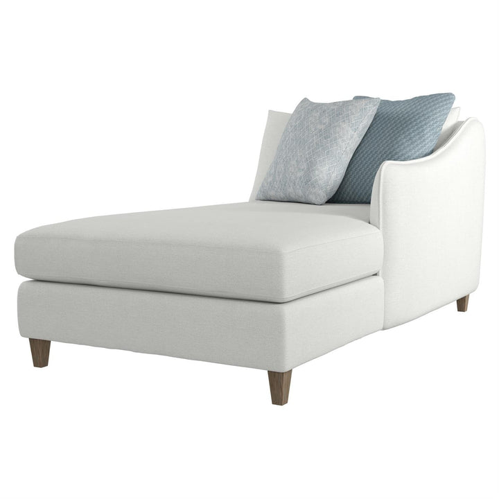 Joli Fabric Chaise-Bernhardt-BHDT-P4837A-Chaise LoungesRight Arm Chaise-With Pillows-6-France and Son