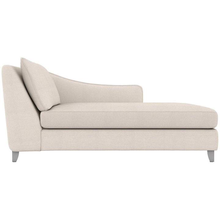 Joli Fabric Chaise Without Pillows-Bernhardt-BHDT-P4837Y-Chaise LoungesRight Arm Chaise-2-France and Son
