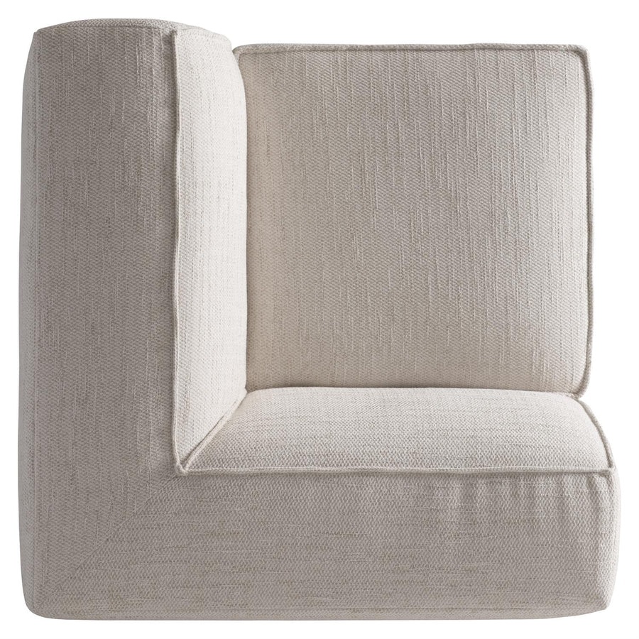 Bliss Fabric Corner Chair - Without Pillows-Bernhardt-BHDT-P7432Y-Sofas-1-France and Son