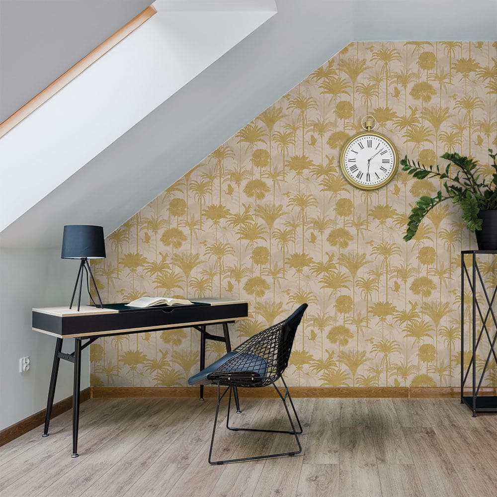 Royal Palm Peel And Stick Wallpaper-Tempaper & Co.-Tempaper-RP15030-Wall Paper-2-France and Son