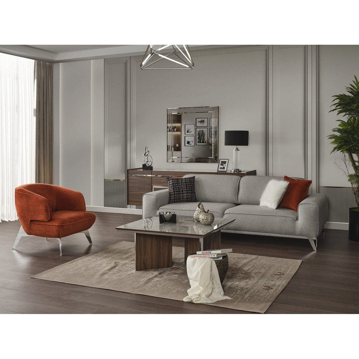 Bursa Sofa Bed-Whiteline Modern Living-WHITELINE-SO1755F-DGRY-SofasDark Grey-6-France and Son