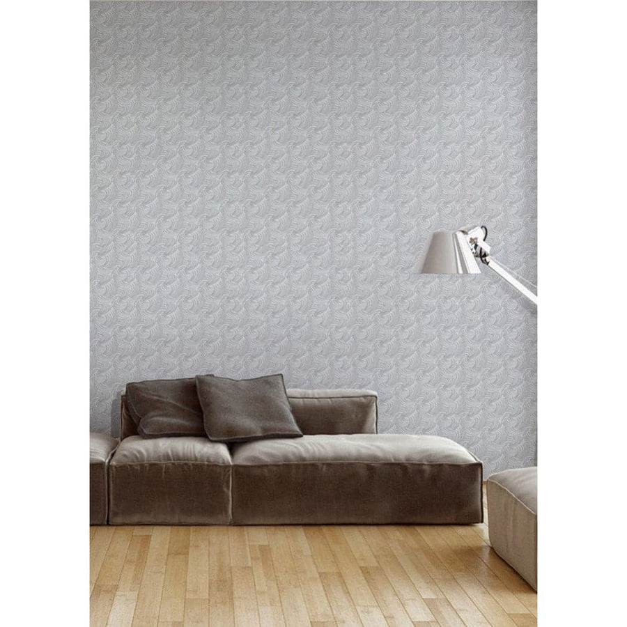 Silk Knot Wallpaper-Mitchell Black-MITCHB-WCAB415-PM-10-Wall DecorPatterns-Premium Matte Paper-2-France and Son