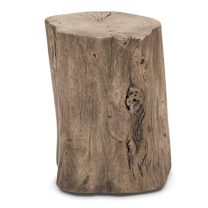 Solid Wood Stump-Urbia-URBIA-IL-STUMP-BK-Decorative ObjectsEbonized-18-France and Son