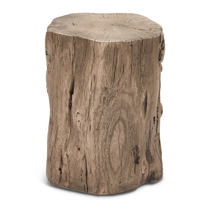 Solid Wood Stump-Urbia-URBIA-IL-STUMP-BK-Decorative ObjectsEbonized-10-France and Son