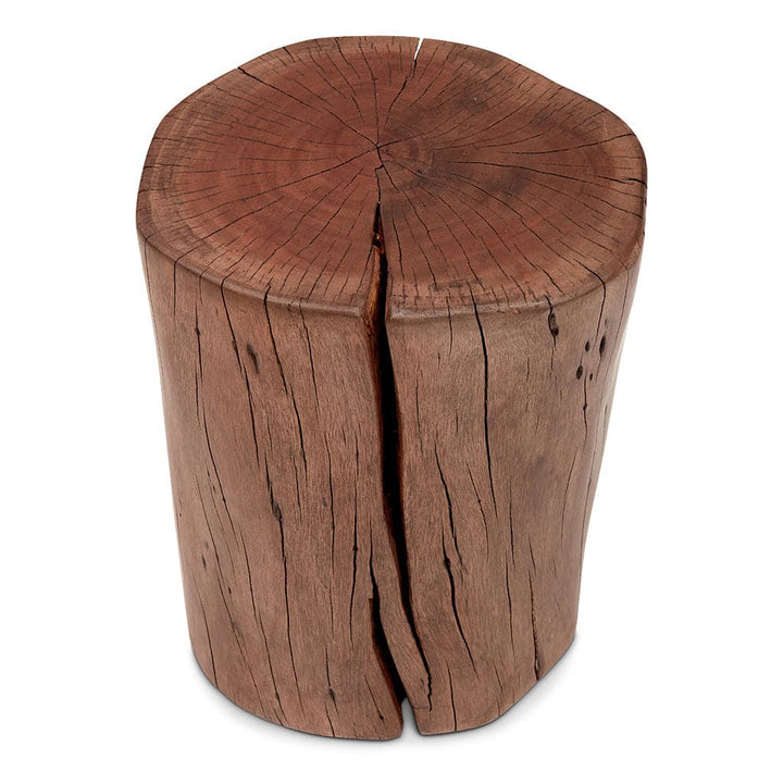 Solid Wood Stump-Urbia-URBIA-IL-STUMP-BK-Decorative ObjectsEbonized-7-France and Son