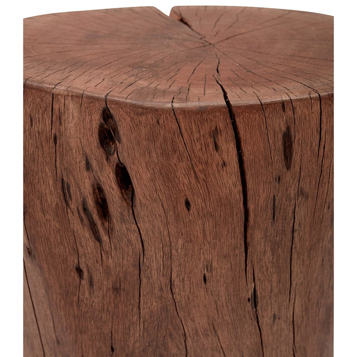 Solid Wood Stump-Urbia-URBIA-IL-STUMP-BK-Decorative ObjectsEbonized-15-France and Son